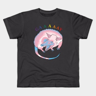 Trans Pride Possum Kids T-Shirt